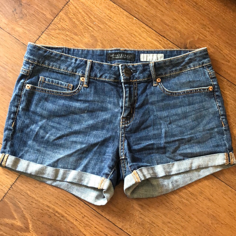 Classic blue jean shorts